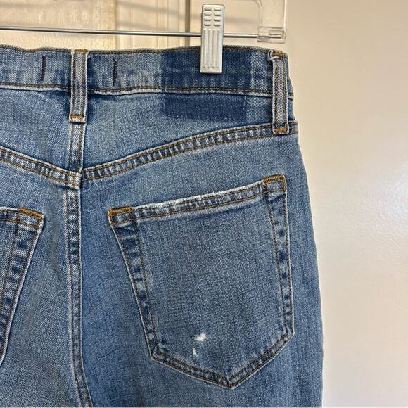 Abercrombie Curve Love 90s Slim Straight Ultra High Rise Jeans Size 28 - Picture 6 of 7